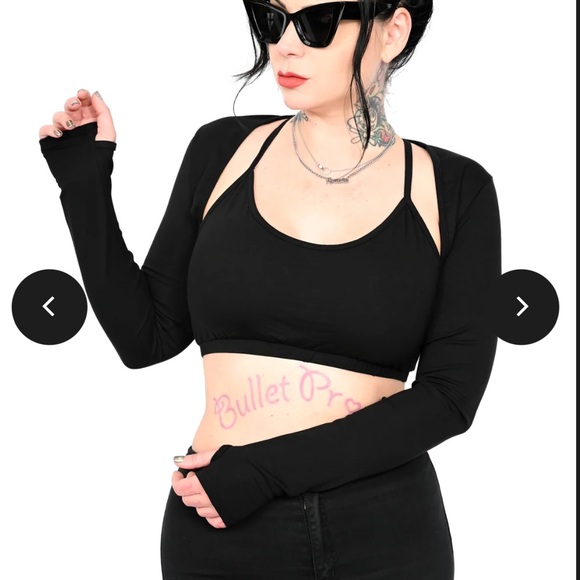 Foxblood Signature Bolero With Thumb Holes size medium - Picture 1 of 4